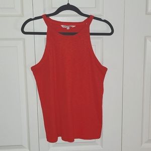 Elizabeth and James red tank top size L 58% cotton